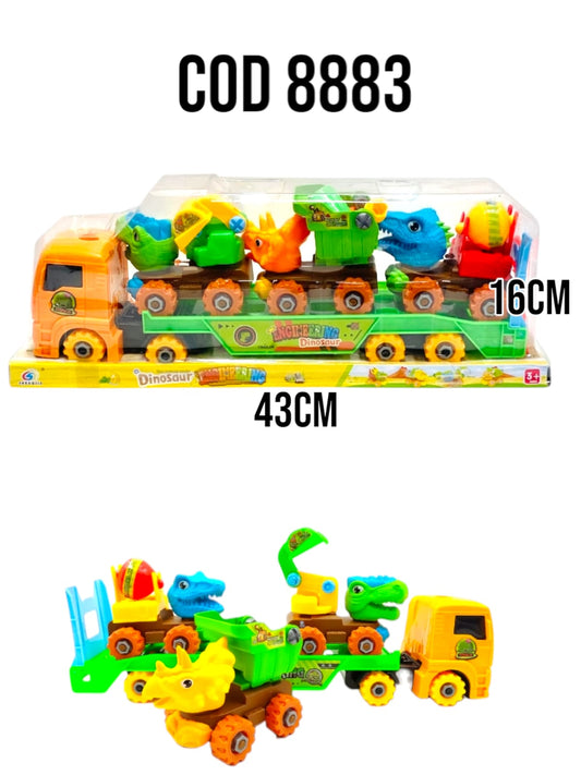 Mega camión dinosaurios