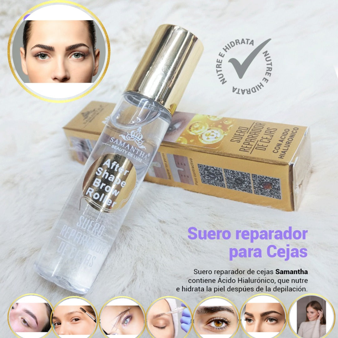 Suero Reparador y Calmante para Cejas (After Shape Brow Roller) con Ácido Hialurónico